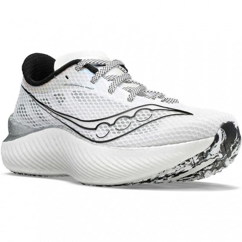 Saucony Endorphin Pro 3 Men's Running Shoes White | NEW ZEALAND RBWCM