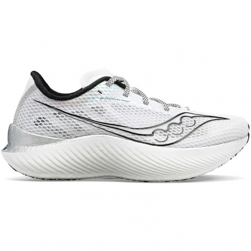 Saucony Endorphin Pro 3 Men\'s Running Shoes White | NEW ZEALAND RBWCM