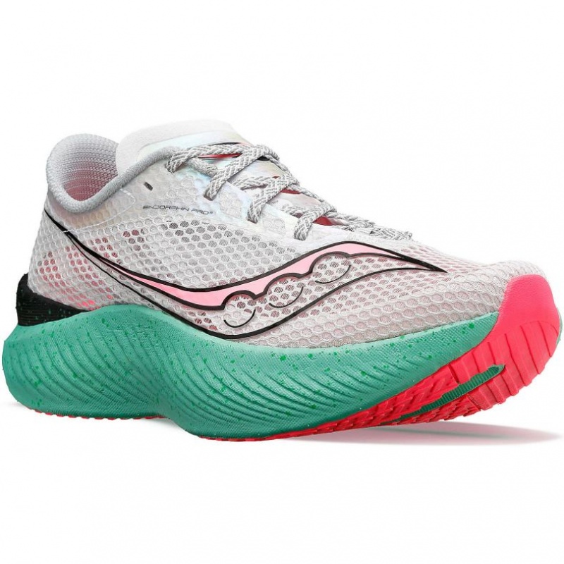 Saucony Endorphin Pro 3 Women's Running Shoes White | NEW ZEALAND GNEAH