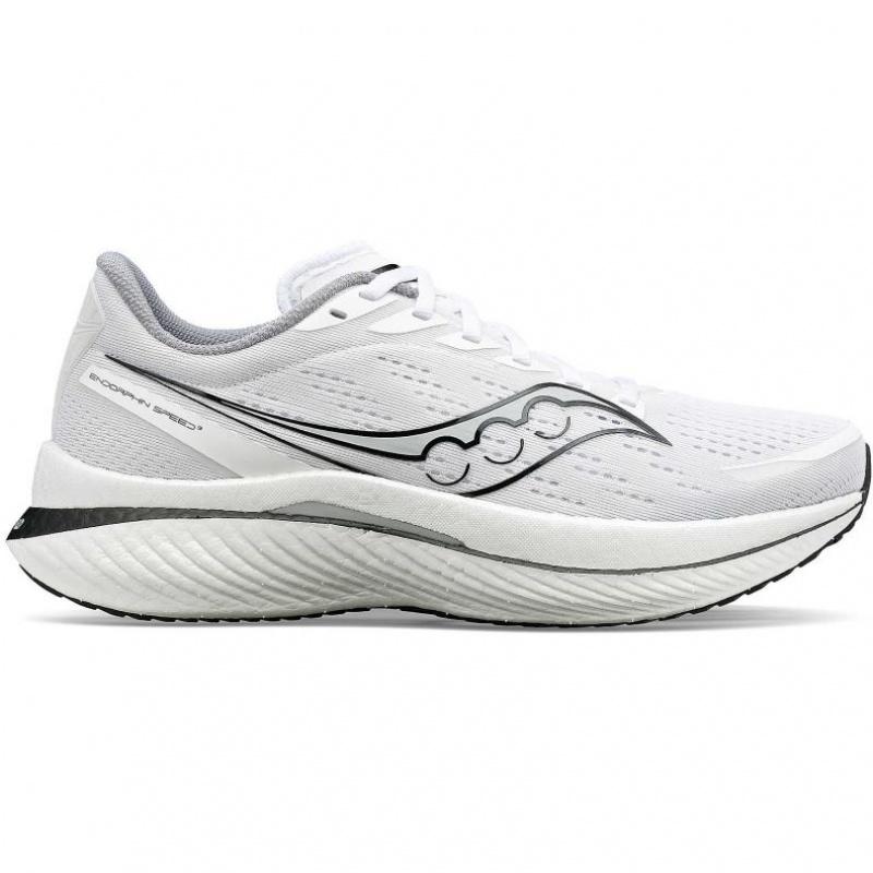 Saucony Endorphin Speed 3 Men\'s Running Shoes White | NEW ZEALAND DSPQX