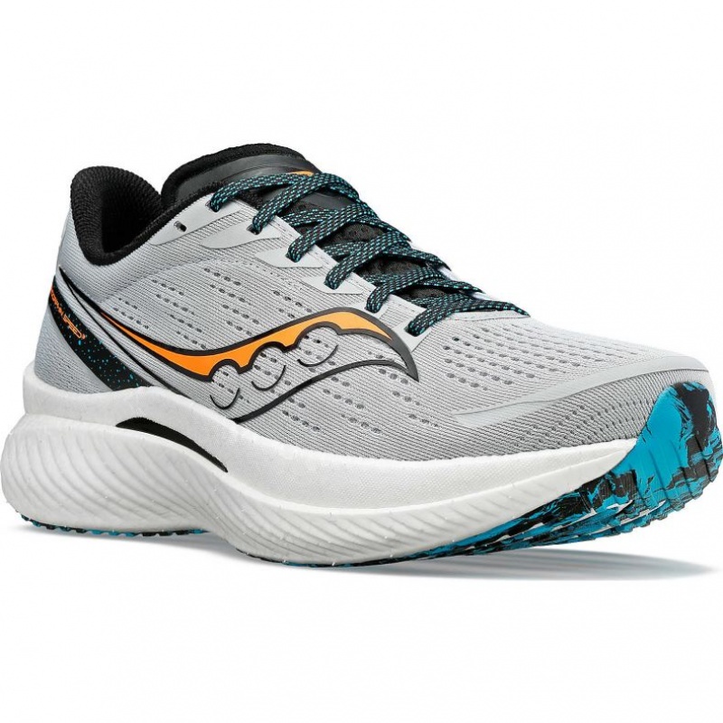 Saucony Endorphin Speed 3 Men's Running Shoes Grey | NEW ZEALAND TKQDM