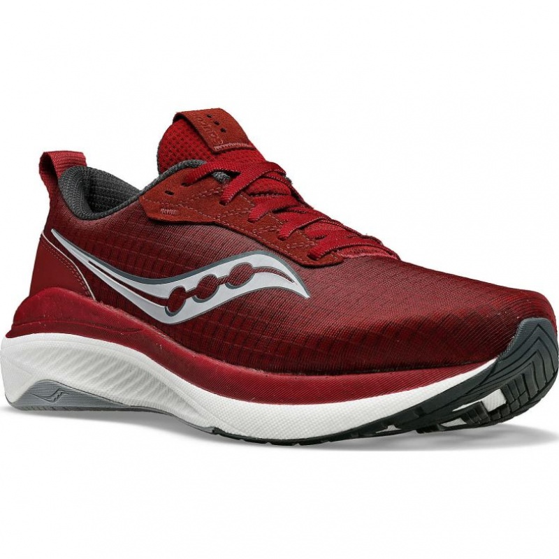 Saucony Freedom Crossport Men's Running Shoes Red | NZ UBHQV