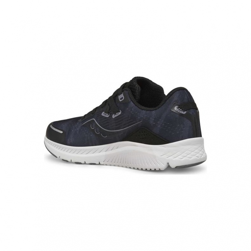 Saucony Guide 16 Big Kids' Sneakers Black | NEW ZEALAND XTIHW