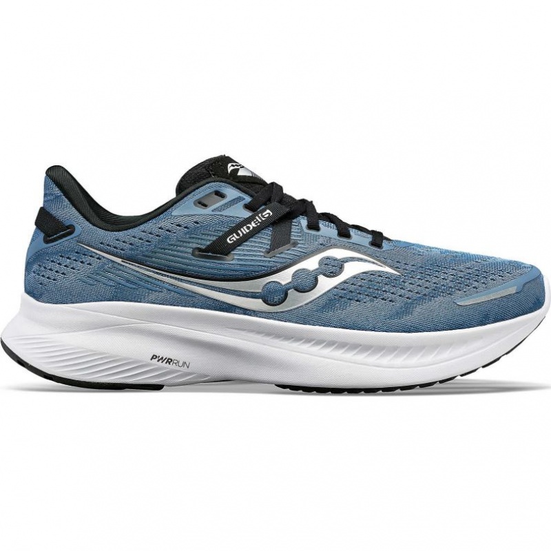 Saucony Guide 16 Men\'s Running Shoes Blue | NEW ZEALAND XMWHL