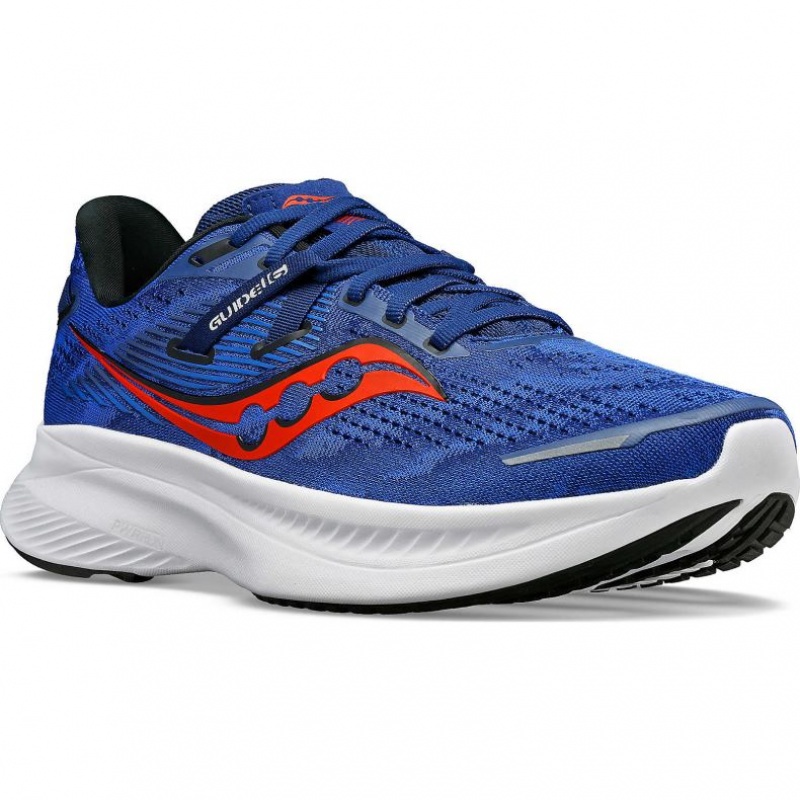 Saucony Guide 16 Men's Running Shoes Blue | NZ URZSX