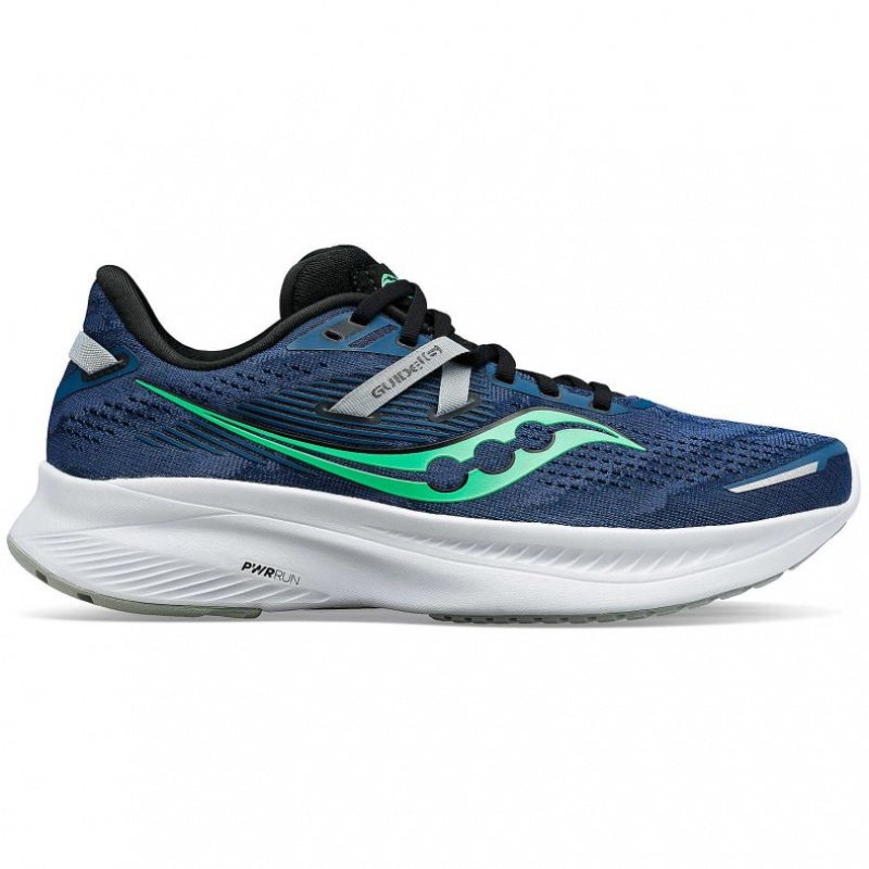 Saucony Guide 16 Men\'s Running Shoes Blue | NZ OTJCL