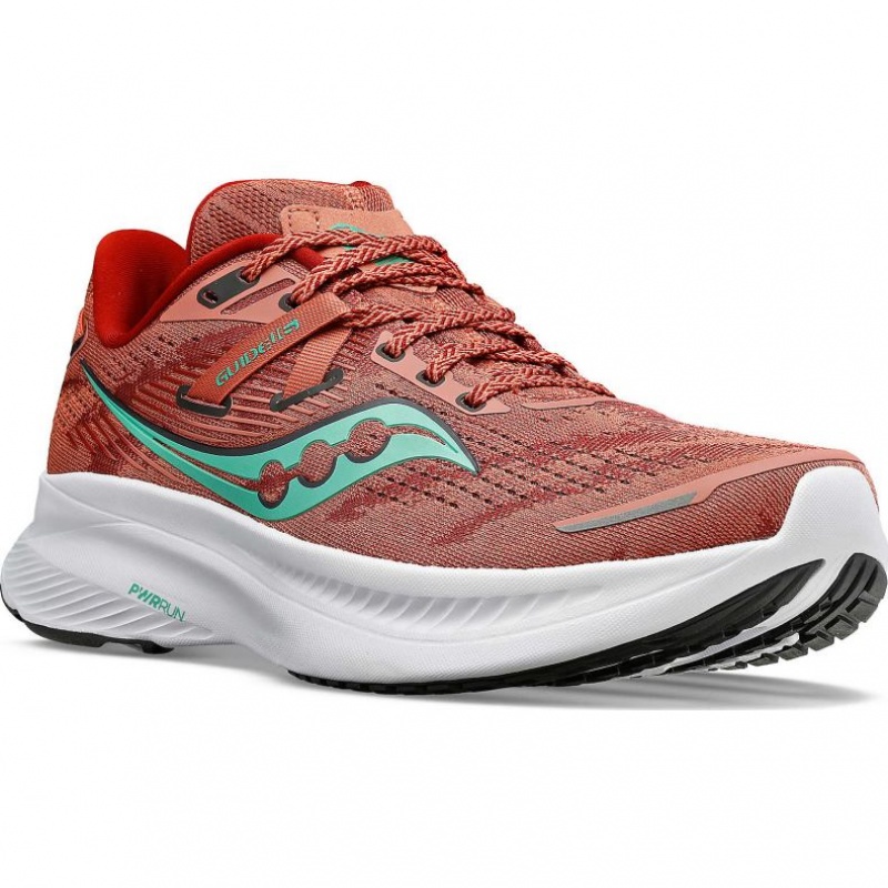 Saucony Guide 16 Women's Running Shoes Coral | NZ GZSOR