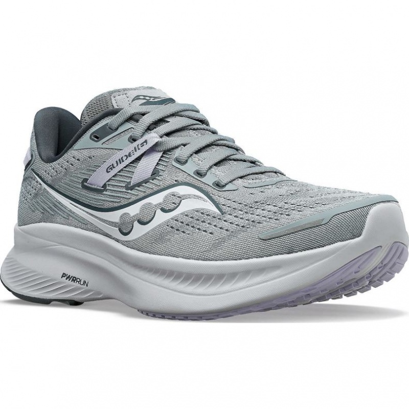 Saucony Guide 16 Women's Running Shoes Grey | NEW ZEALAND OVGUY