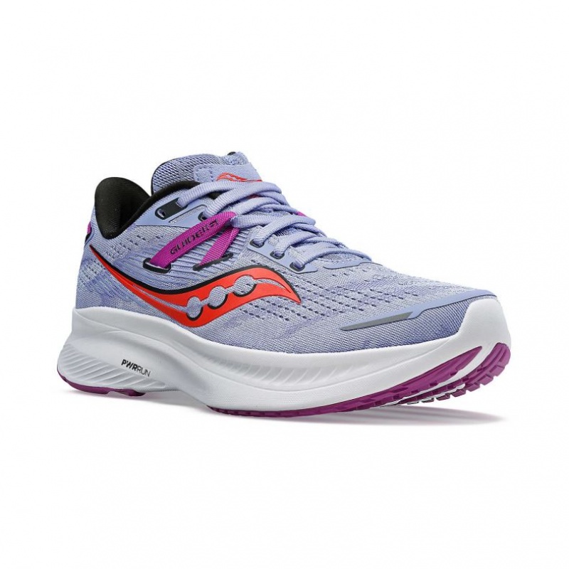 Saucony Guide 16 Women's Running Shoes Purple | NZ MYJRZ