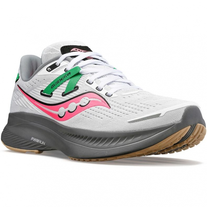 Saucony Guide 16 Women's Running Shoes White | NZ KSLHO