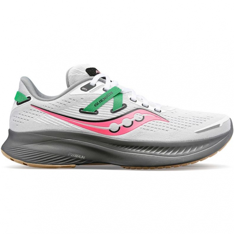 Saucony Guide 16 Women\'s Running Shoes White | NZ KSLHO