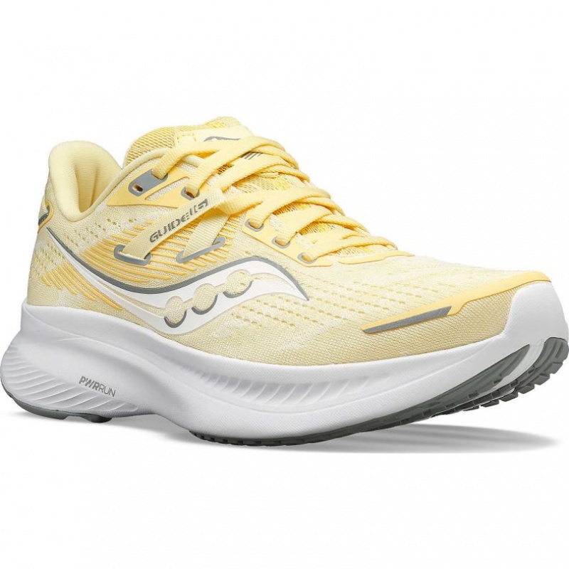 Saucony Guide 16 Women's Running Shoes Yellow | NEW ZEALAND QPVMT