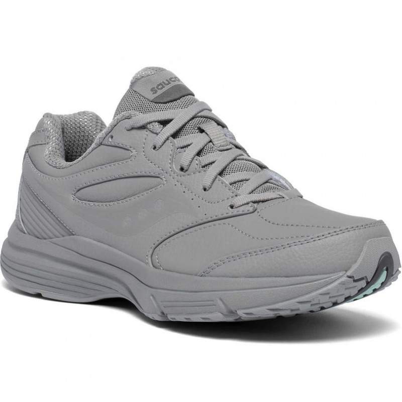 Saucony Integrity Walker 3 Women's Wide Running Shoes Grey | NEW ZEALAND MZFGH