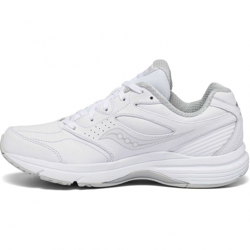 Saucony Integrity Walker 3 Women's Wide Running Shoes White | NEW ZEALAND LXPGE