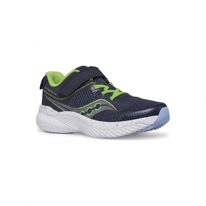 Saucony Kinvara 14 A/C Big Kids' Sneakers Navy | NEW ZEALAND HVDXN