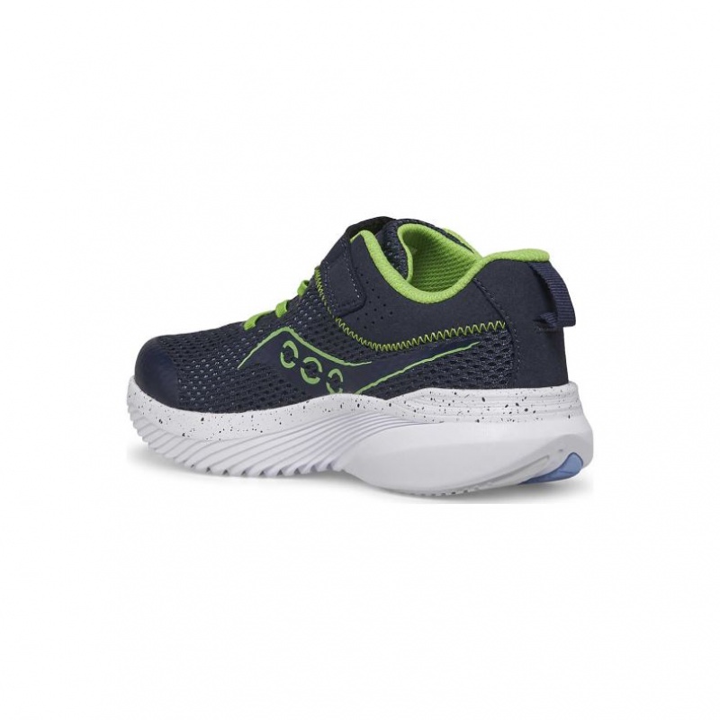 Saucony Kinvara 14 A/C Big Kids' Sneakers Navy | NEW ZEALAND HVDXN