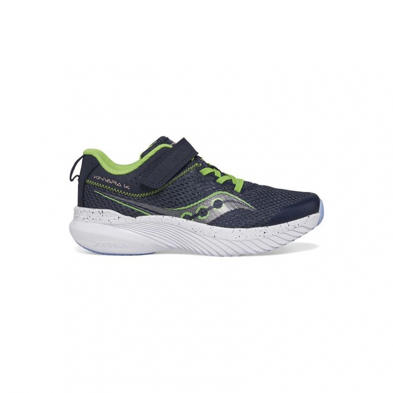 Saucony Kinvara 14 A/C Big Kids\' Sneakers Navy | NEW ZEALAND HVDXN