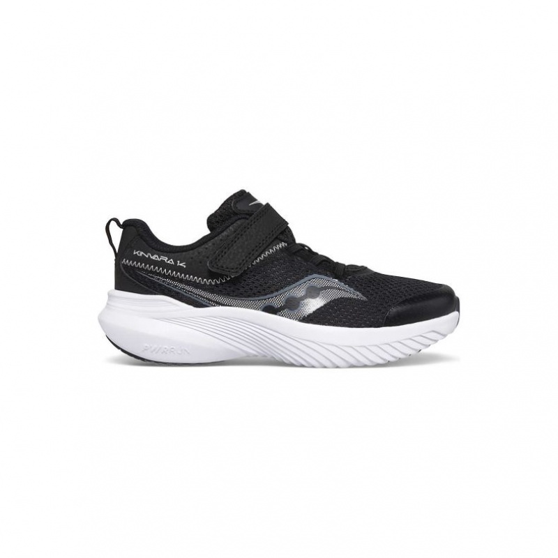 Saucony Kinvara 14 A/C Big Kids\' Sneakers Black | NEW ZEALAND IVFUB