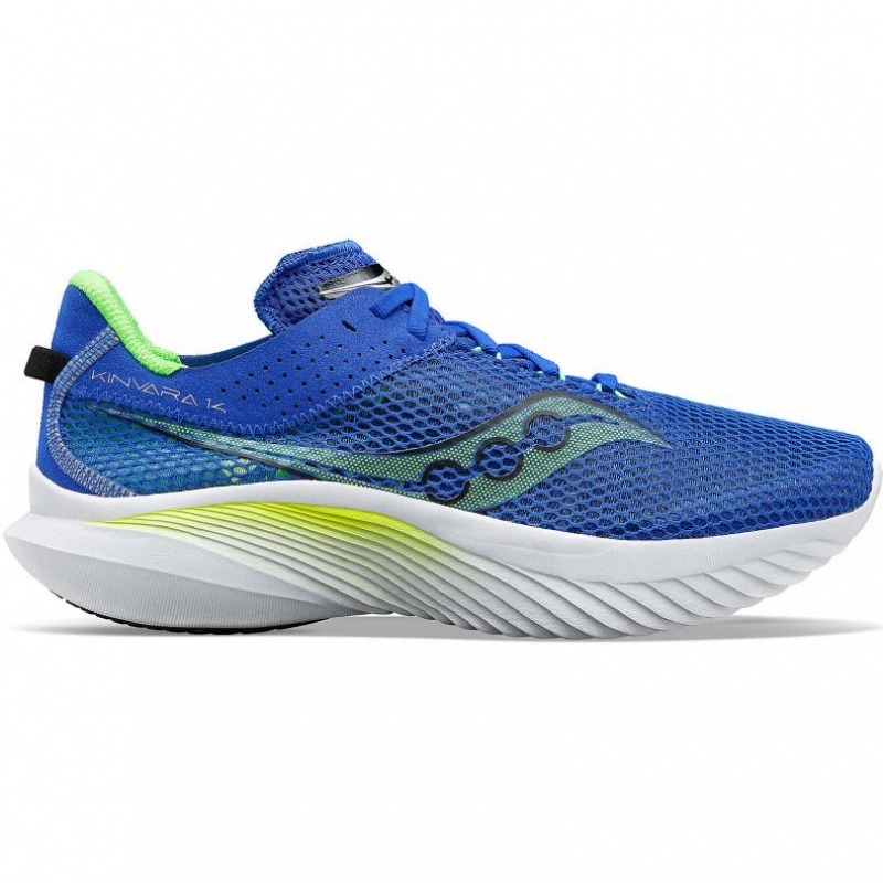 Saucony Kinvara 14 Men\'s Running Shoes Blue | NEW ZEALAND DQSYM