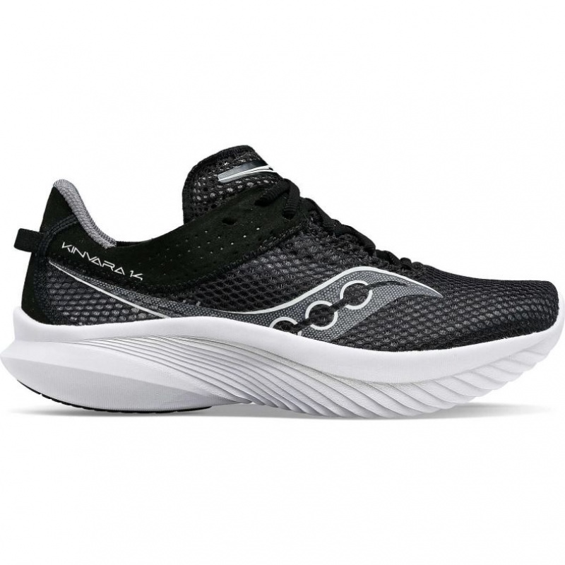 Saucony Kinvara 14 Men\'s Running Shoes Black | NZ EHJOT