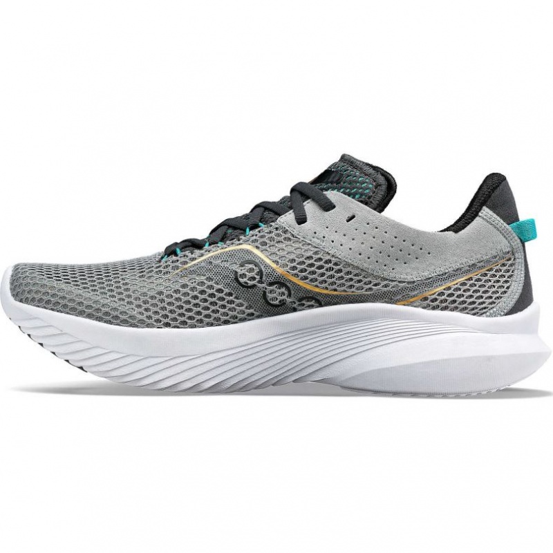 Saucony Kinvara 14 Men's Running Shoes Grey | NZ RQSEA