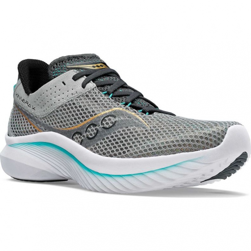 Saucony Kinvara 14 Men's Running Shoes Grey | NZ RQSEA