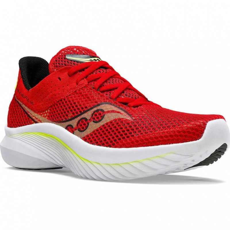 Saucony Kinvara 14 Men's Running Shoes Red | NZ HUQGJ