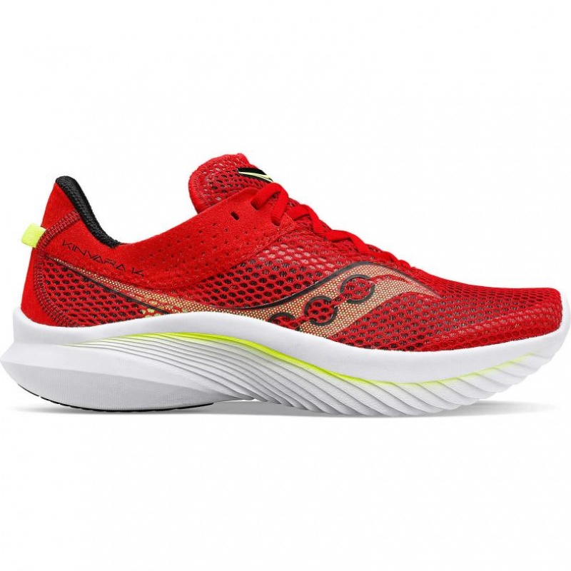 Saucony Kinvara 14 Men\'s Running Shoes Red | NZ HUQGJ