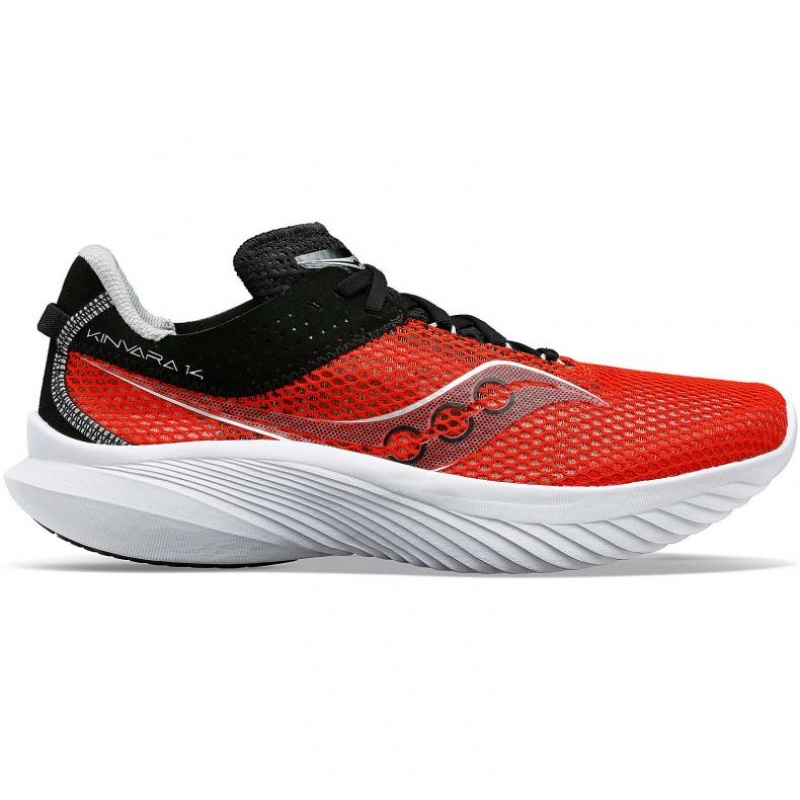 Saucony Kinvara 14 Men\'s Running Shoes Red | NZ HDLIW