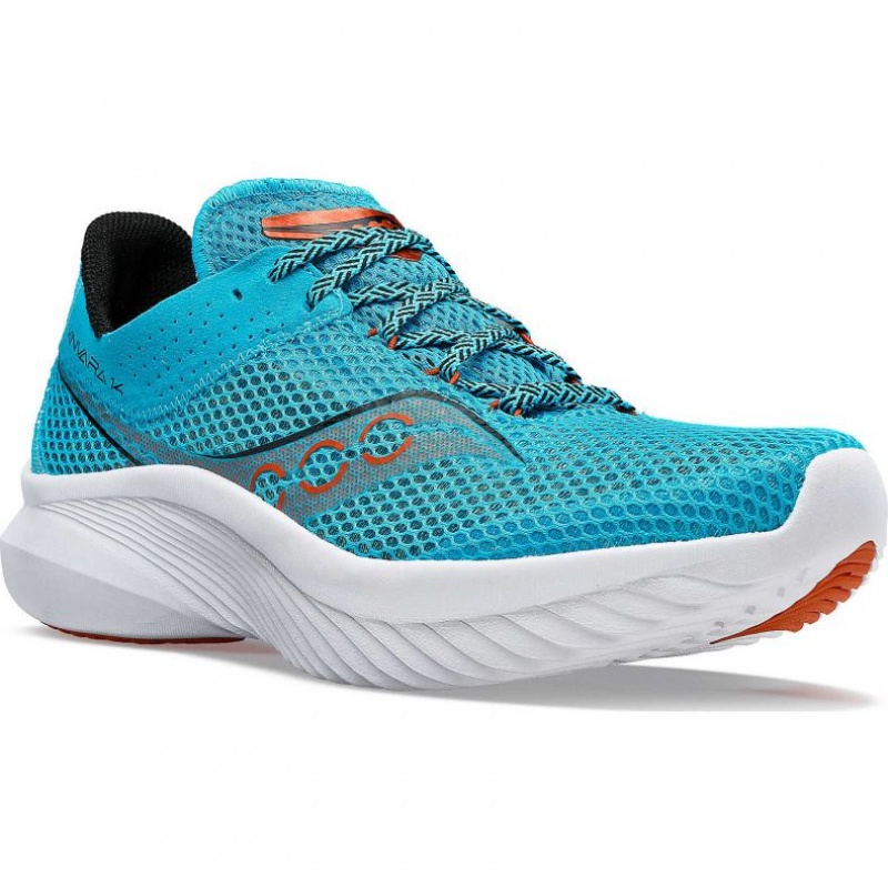 Saucony Kinvara 14 Men's Running Shoes Turquoise | NEW ZEALAND DNIAR