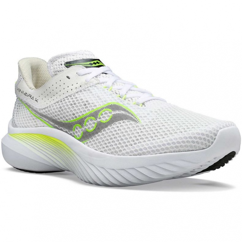 Saucony Kinvara 14 Men's Running Shoes White | NZ KUBZD