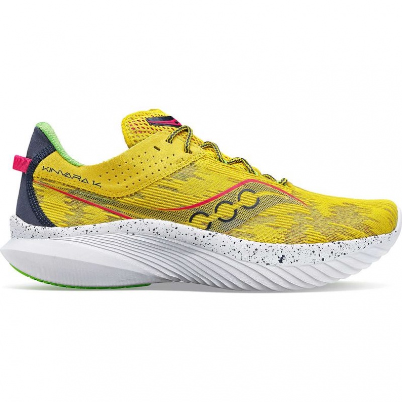 Saucony Kinvara 14 Men\'s Running Shoes Yellow | NZ TKQFA