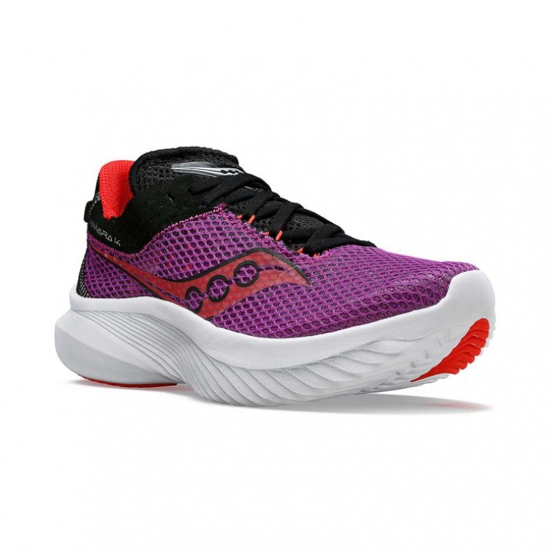 Saucony Kinvara 14 Women's Running Shoes Purple | NZ BMZFQ