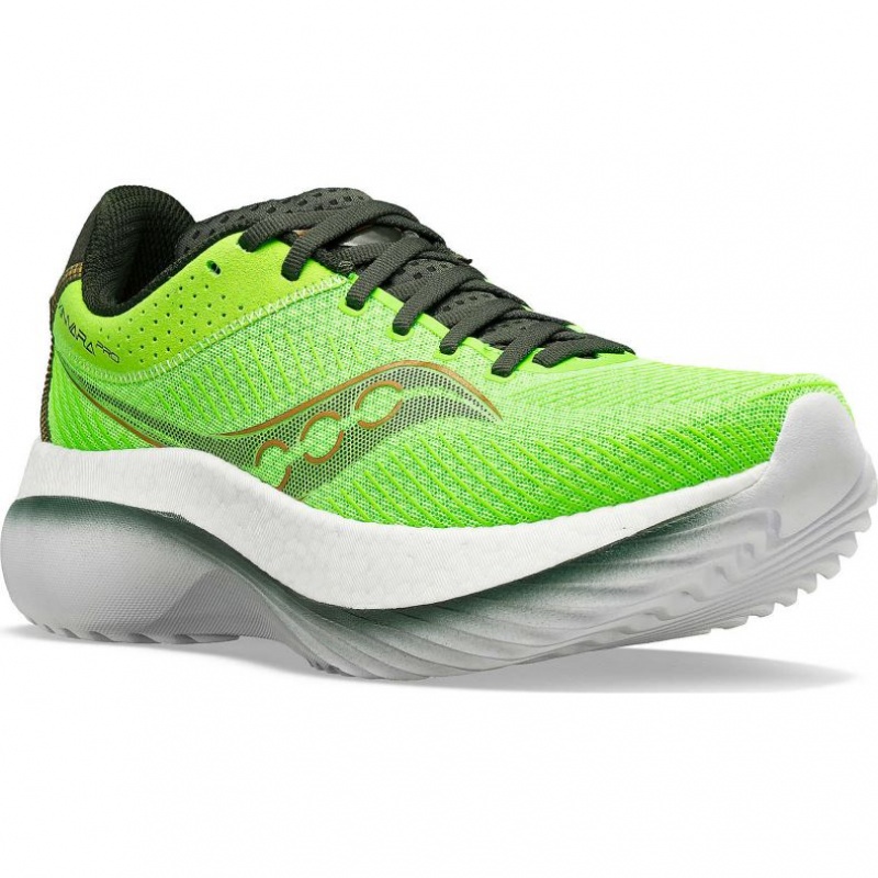 Saucony Kinvara Pro Men's Running Shoes Green | NZ ALDJP