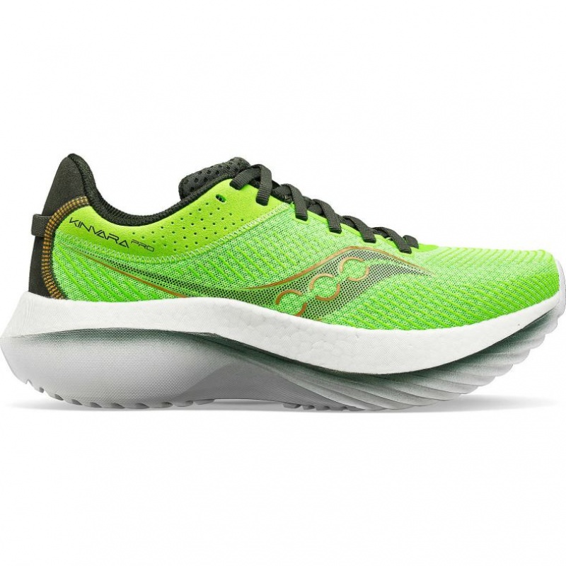 Saucony Kinvara Pro Men\'s Running Shoes Green | NZ ALDJP