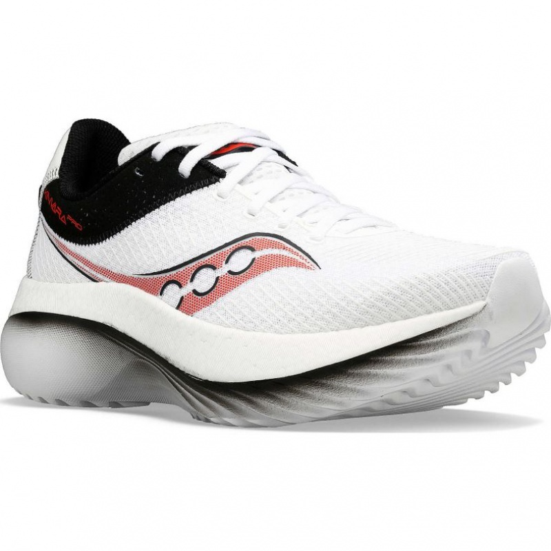 Saucony Kinvara Pro Men's Running Shoes White | NEW ZEALAND OMQKG