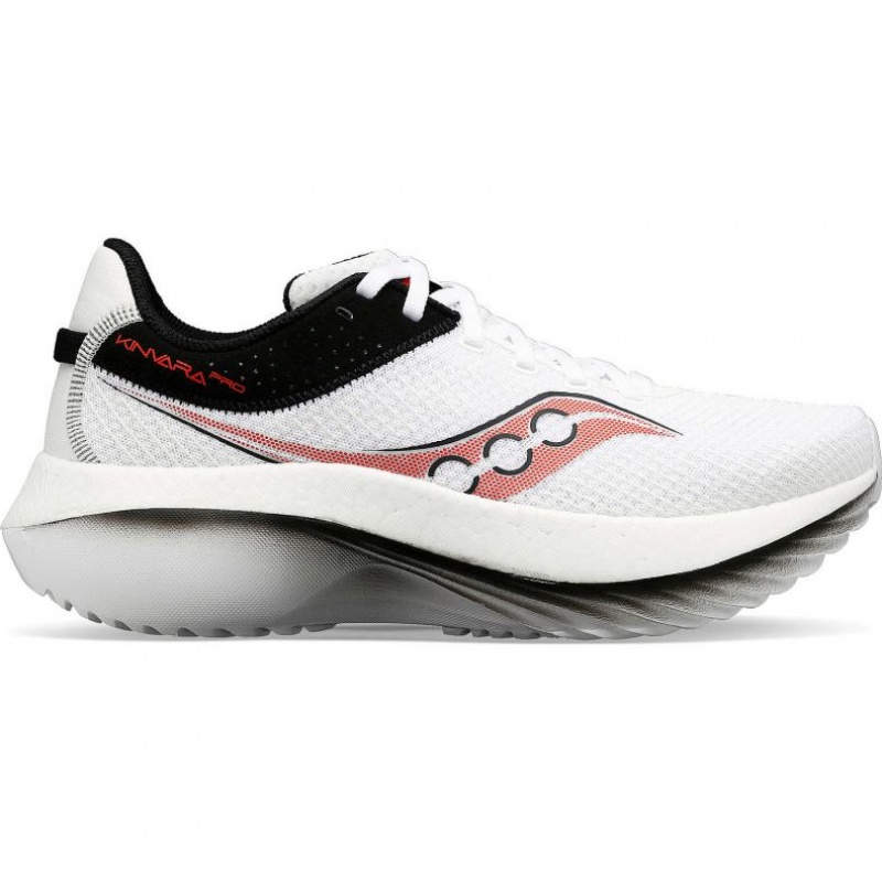 Saucony Kinvara Pro Men\'s Running Shoes White | NEW ZEALAND OMQKG