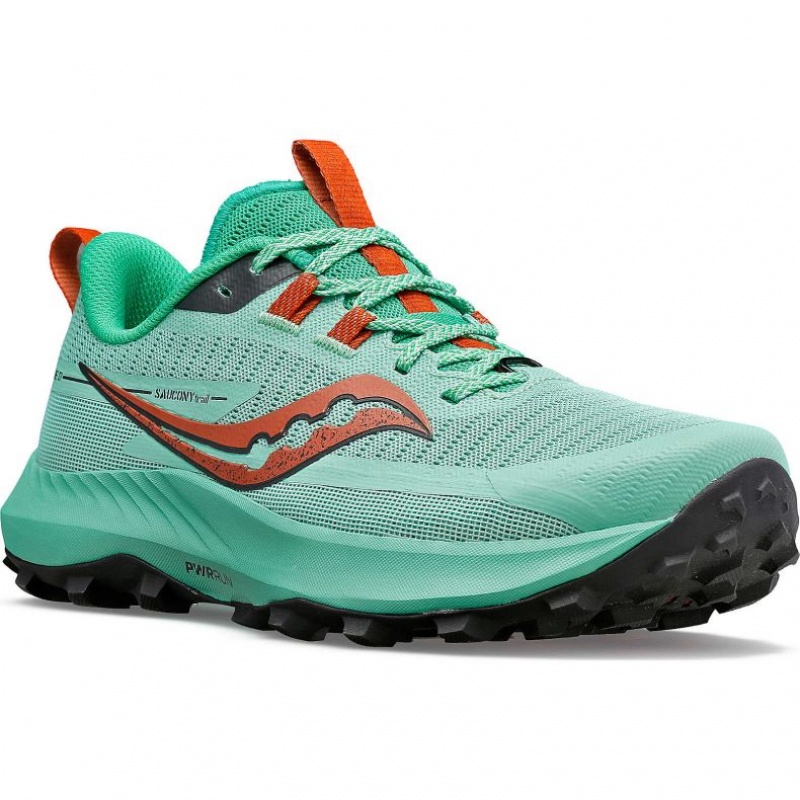 Saucony Peregrine 13 Women's Trail Running Shoes Turquoise | NEW ZEALAND MZKLC