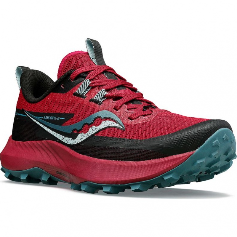 Saucony Peregrine 13 Women's Trail Running Shoes Red | NZ JXVZP