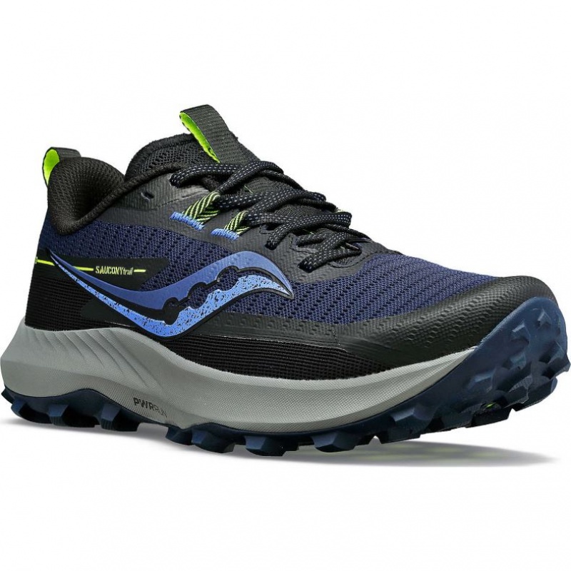 Saucony Peregrine 13 Women's Trail Running Shoes Navy | NEW ZEALAND IRZGB