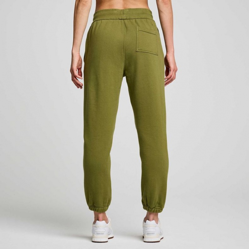 Saucony Recovery Women's Jogger Olive | NZ ILZGP