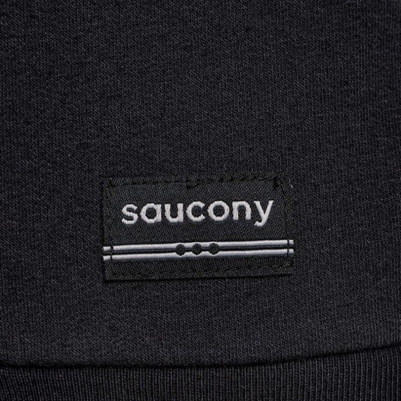 Saucony Recovery Zip Tunic Women's Hoodie Black | NEW ZEALAND GRFEA