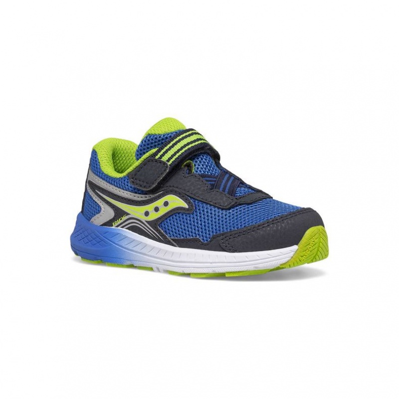 Saucony Ride 10 Jr. Big Kids' Sneakers Navy / Green | NEW ZEALAND DNLIQ