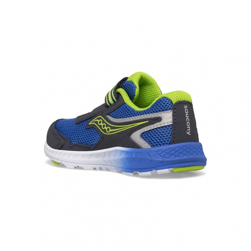 Saucony Ride 10 Jr. Big Kids' Sneakers Navy / Green | NEW ZEALAND DNLIQ