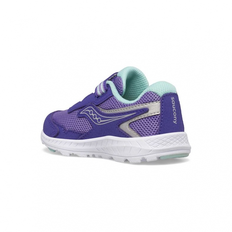 Saucony Ride 10 Jr. Big Kids' Sneakers Purple | NZ WBAEM