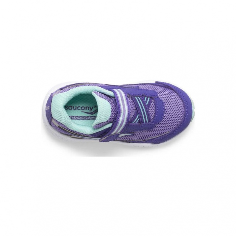 Saucony Ride 10 Jr. Big Kids' Sneakers Purple | NZ WBAEM