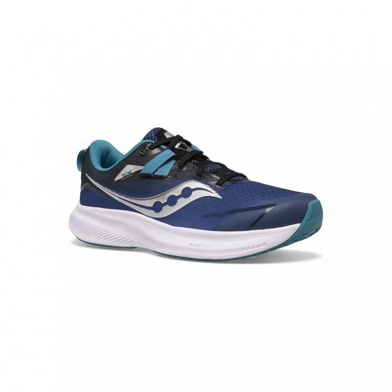 Saucony Ride 15 Big Kids' Sneakers Blue | NZ ZCRWA