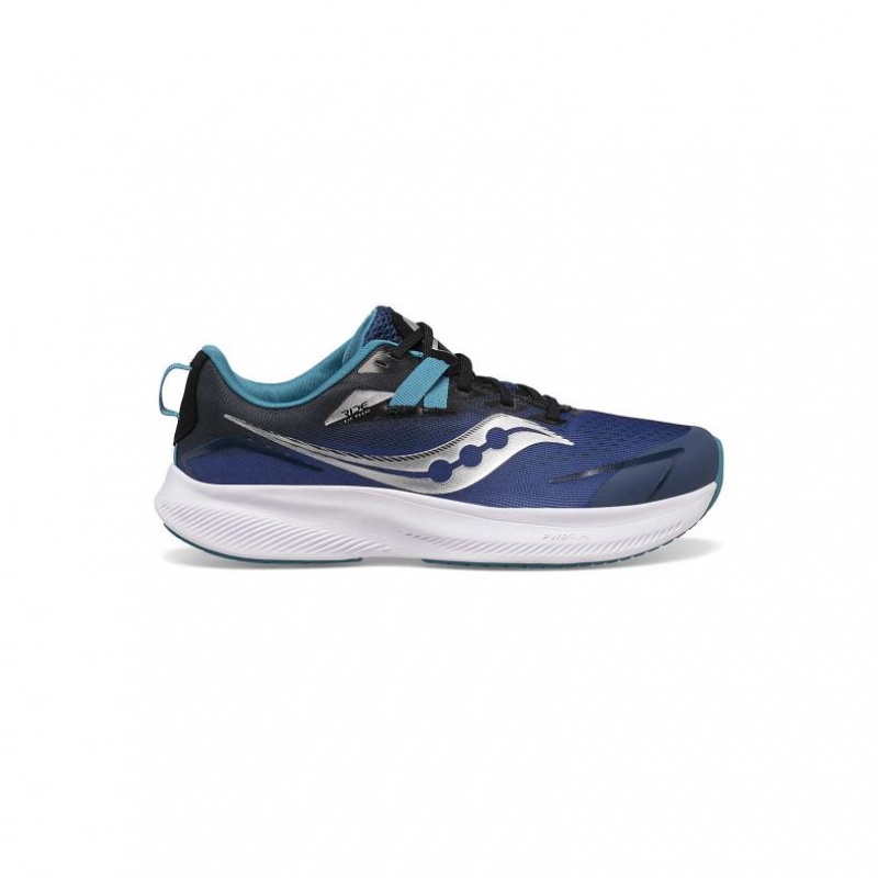 Saucony Ride 15 Big Kids\' Sneakers Blue | NZ ZCRWA