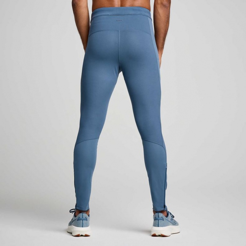 Saucony Runshield Men's Tight Blue | NEW ZEALAND VYIKR