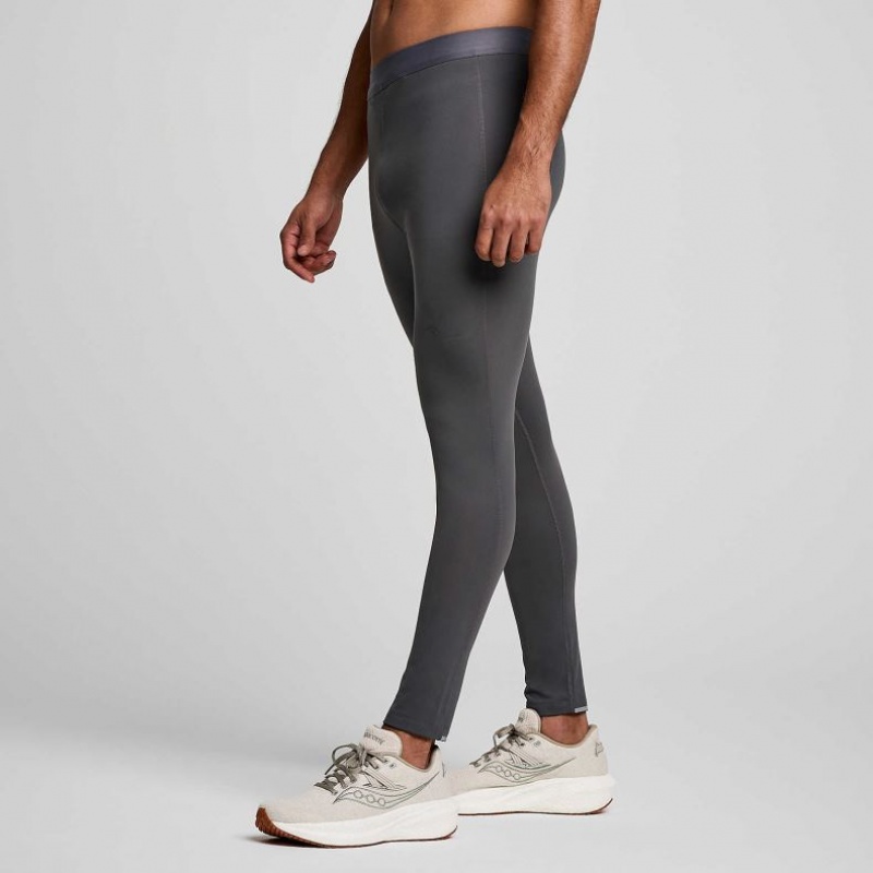 Saucony Solstice Men's Tight Grey | NEW ZEALAND JOLWI